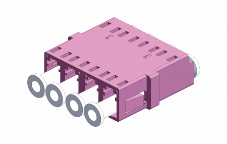 LC Quad - SM/MM LC adaptor - Quad